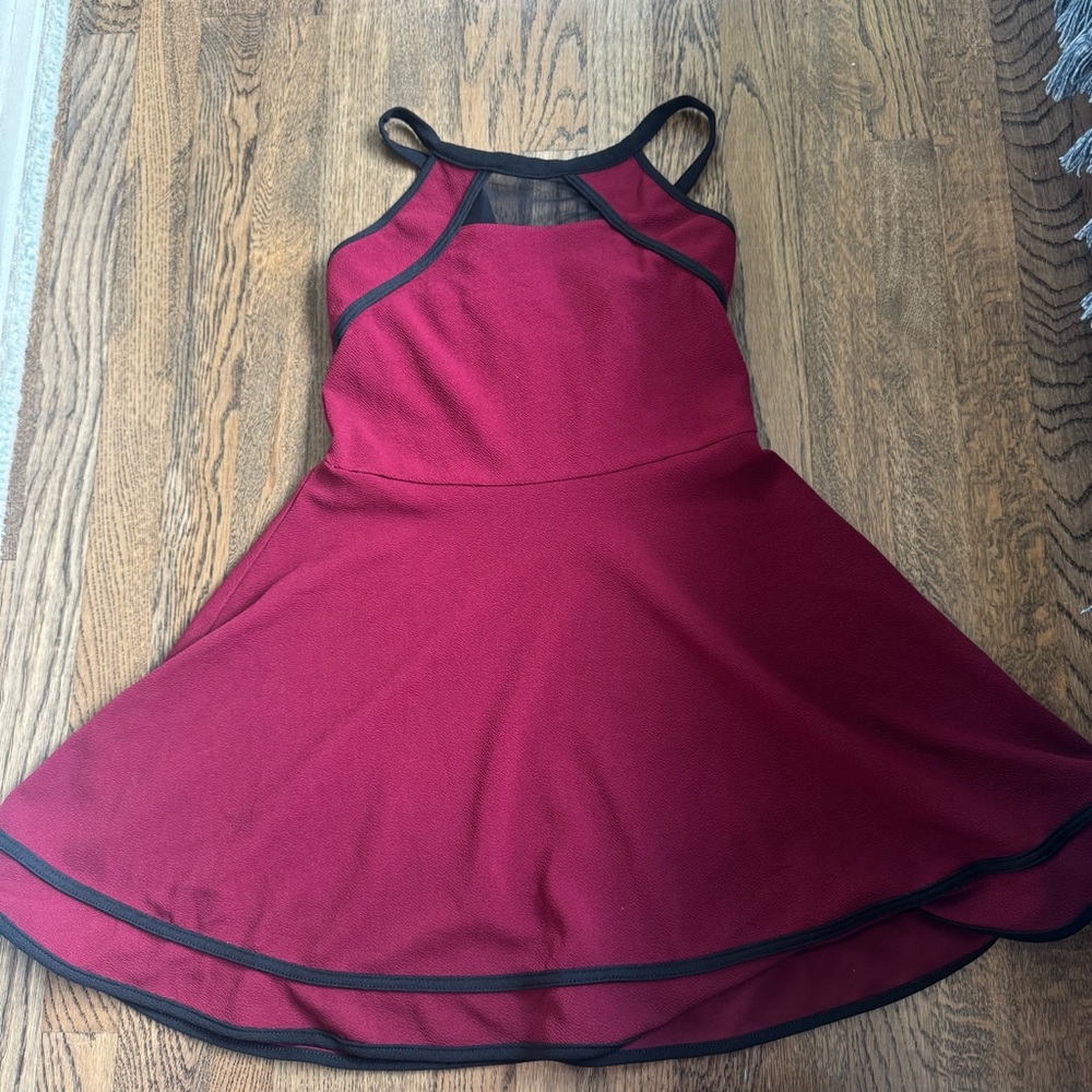 Sally Miller Elegant Burgundy Girls Dress